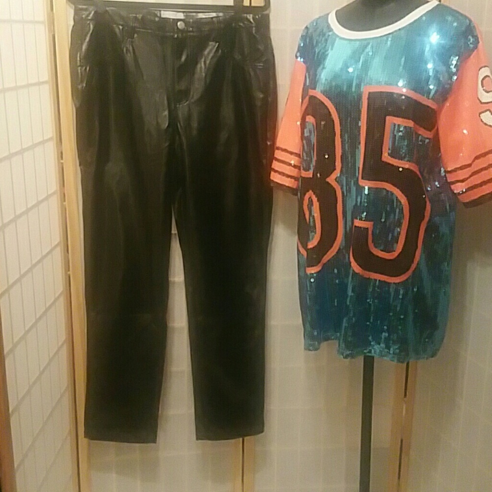 Vegan Leather PANTS